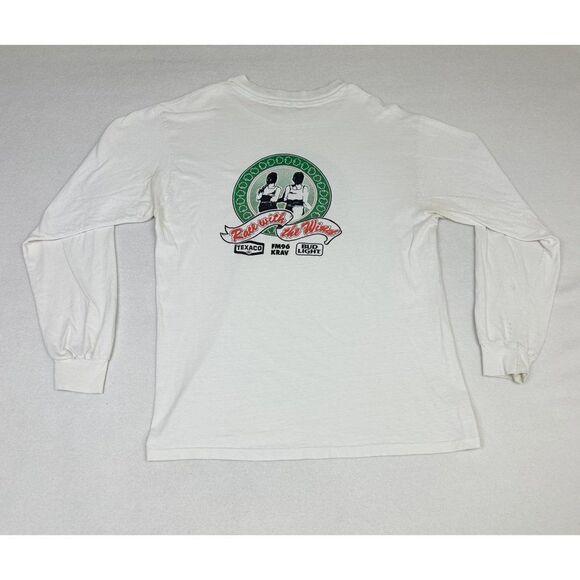 Vintage 1989 Charlie Mitchell Saint Patrick's 5K Run White Large - Picture 3 of 11